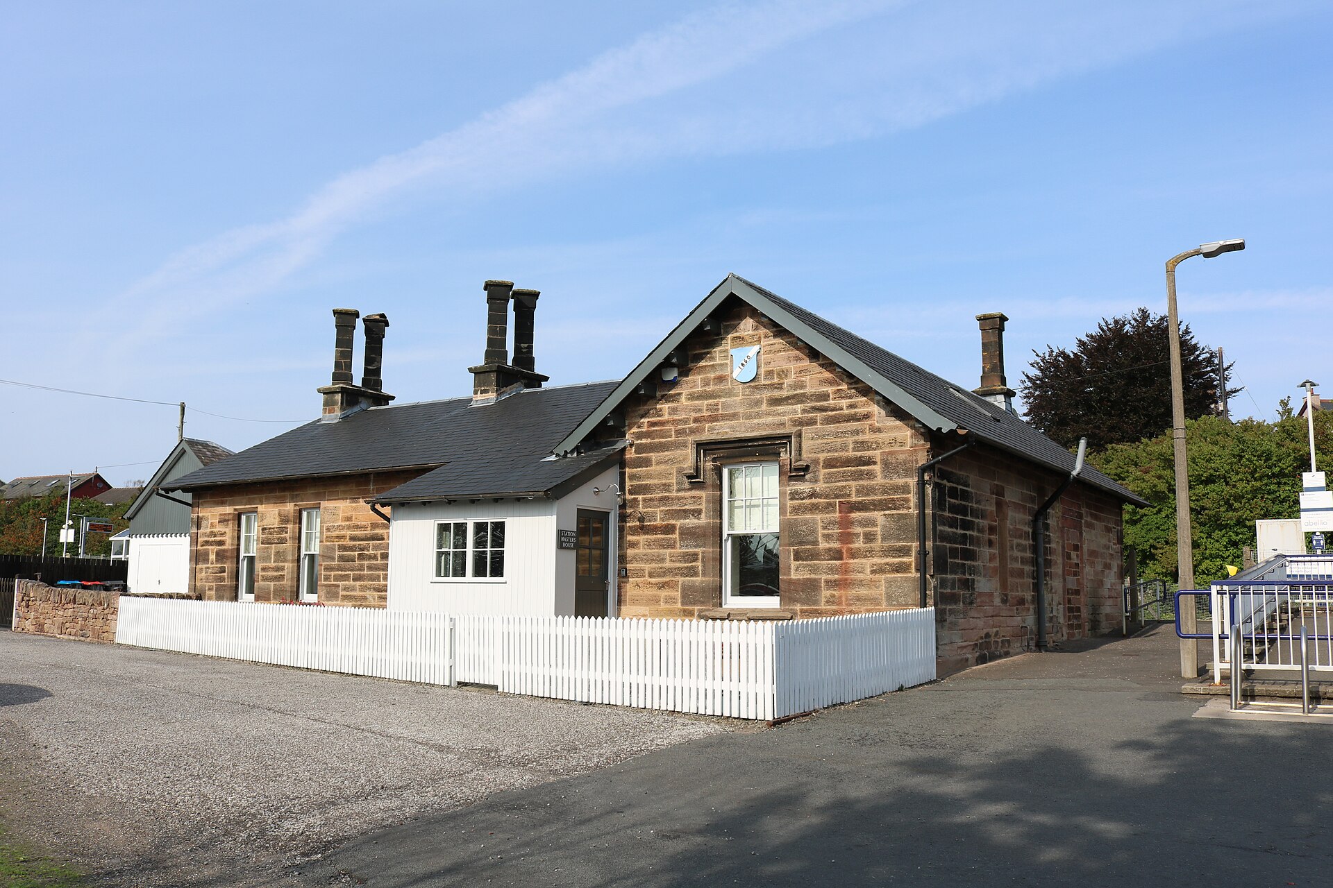 Sanquhar in upper Nithsdale