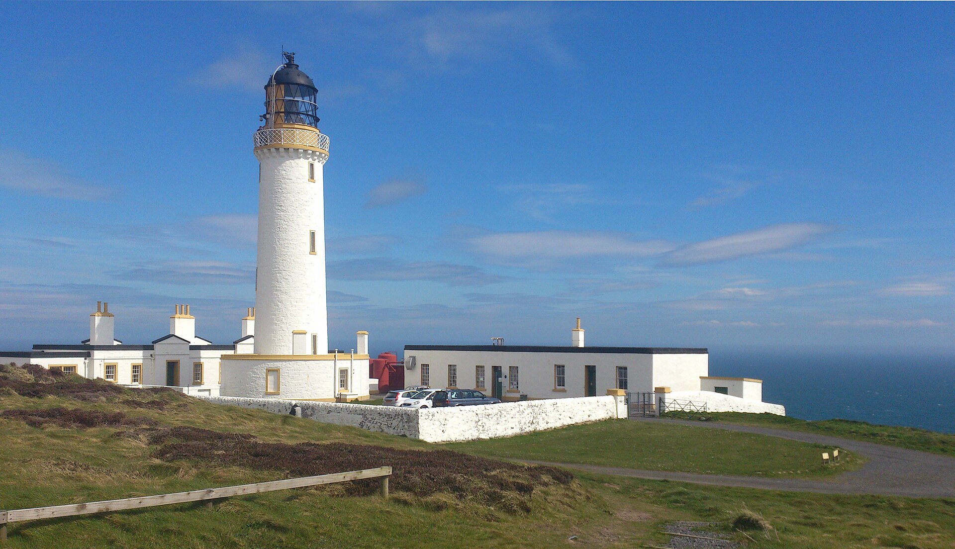 Mull of Galloway lighthouse at Scotland's most southerly point