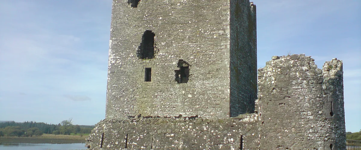 Threave Castle on its island in the River Dee near Castle Douglas