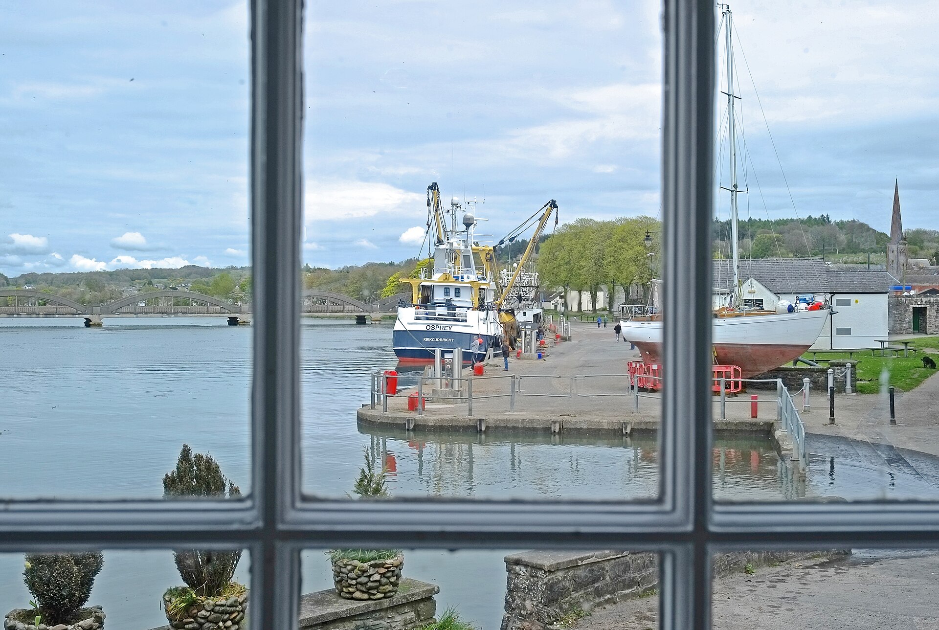 Kirkcudbright harbour