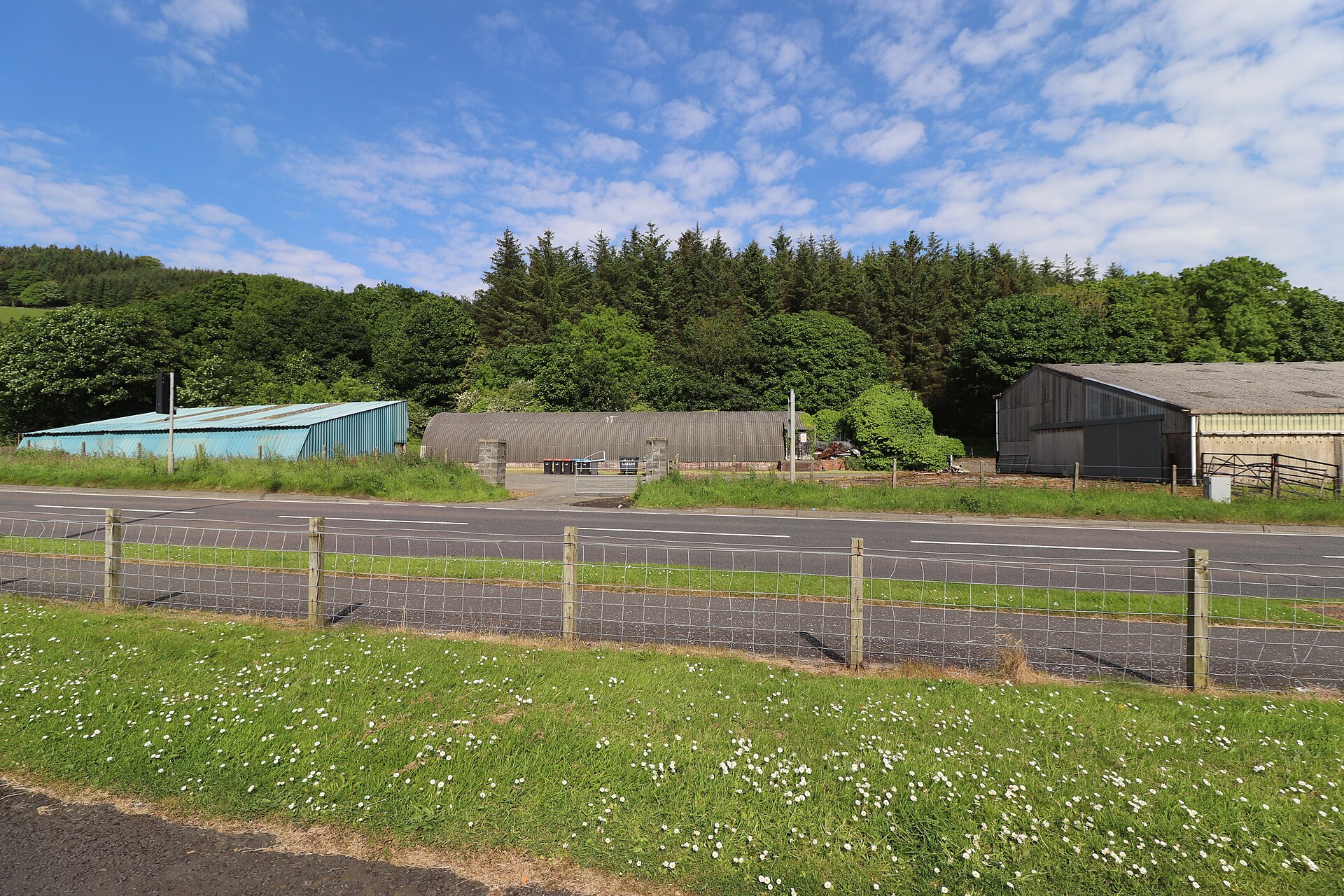 A farm steading in Dumfries and Galloway