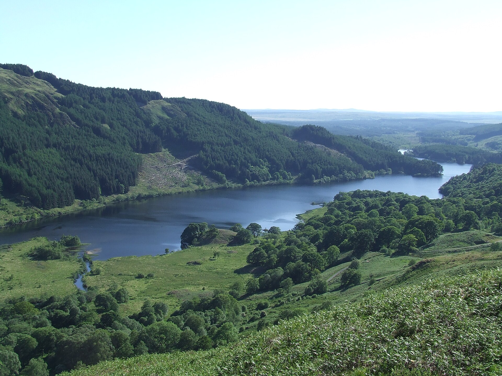 Loch Trool in the Galloway Hills